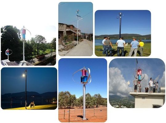 12V/24V 300W/400W/500W Small Vertical Wind Turbine Generator  Q4 Model