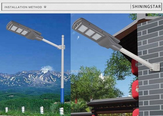 High Brightness And Long Working Time  IP65 Waterproof  All In One Solar Street Lamp 20W40W 60W CE RoHS