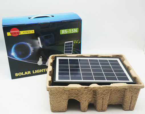 Portable Mini Outdoor Solar Power Lighting System With AC Charging  Lead Acid Battery 5W  Solar Power Generator SL0605