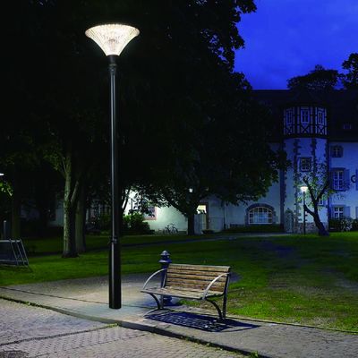 High Lumen Remote Control Ip65 Waterproof Aluminum All In One 20w Outdoor Cube Solar Garden Lights, Solar Lawn Light.