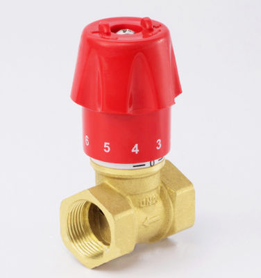 Red Hat Wheel Brass Regulating Manual Control Stop Globe Adjust Valve, Brass Heat Pick Manual Adjust Valve Gate Valve