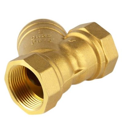 Pull Handle Manual Female Thread Brass Y Type Strainer Check Valve /Brass Filter Valve Y Strainer
