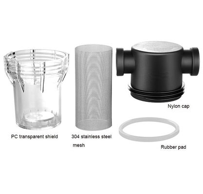 1/2'', 3/4'', 1'' Automatic Back Washing Pre-filter,Mesh Strainer Filter,Irrigation High Flow Pipeline Pre-filter