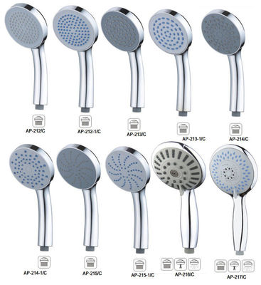 Bathroom Hand Held Shower Head,Powerful  Rain Spray Single Flow, Adjustable Hand Shower,Shower Head Nozzle